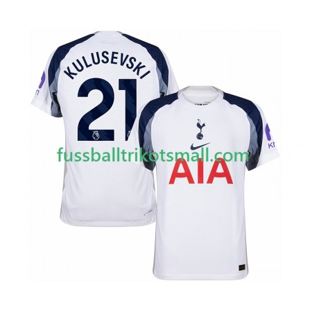 Fußballtrikots Tottenham Hotspur Kulusevski 21 2025-2026 Kurzarm Heimtrikotsatz kaufen